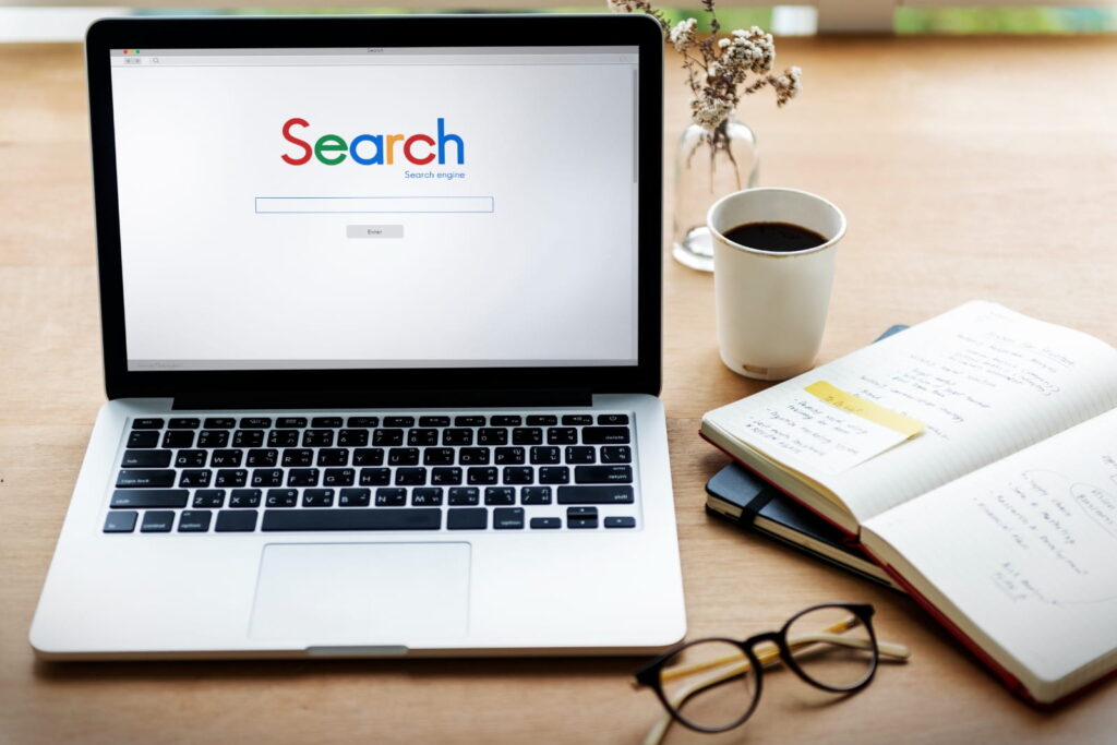 Digital marketer in Indore analyzing Google rankings, AI search visibility, local SEO performance, and website engagement metrics in 2026