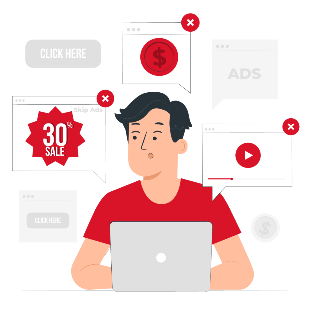 Contextual Advertising Indore illustration
