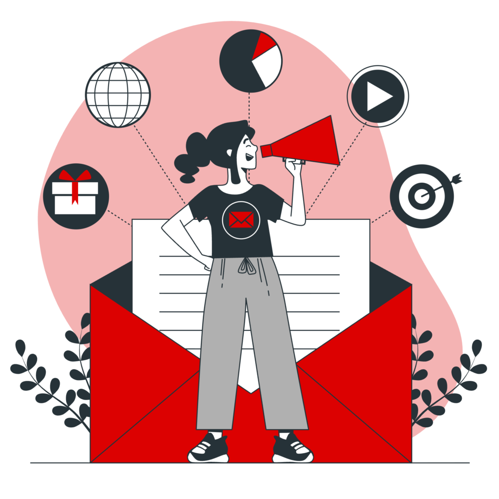 E-Mail Marketing in Indore illustration