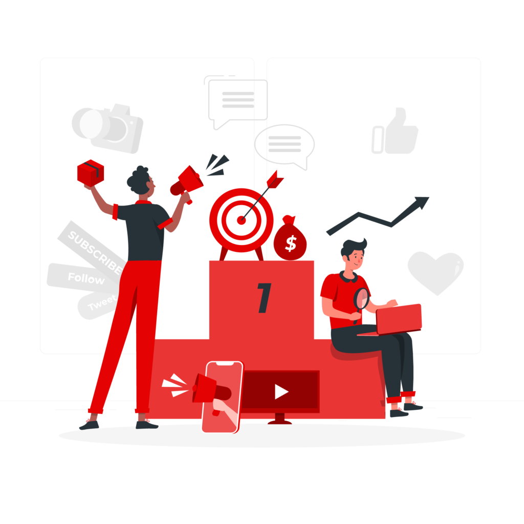Remarketing illustration