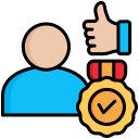 Certified and Trained Marketing Experts icon